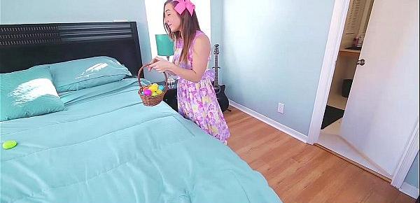  ExxxtraSmall - Teen Hunts Easter Eggs to Spread Her Legs